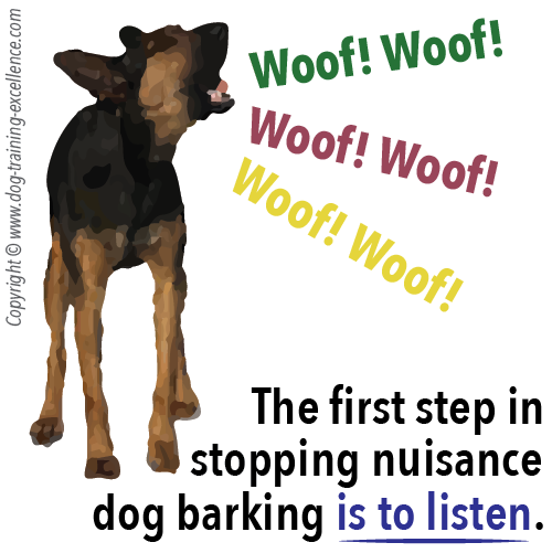 my dog never stops barking